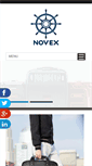 Mobile Screenshot of novexluggage.com